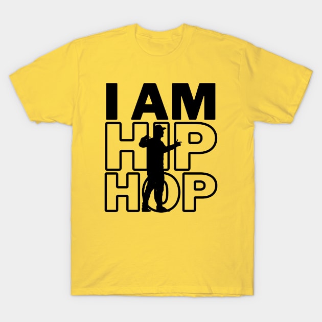 I Love Hip Hop T-Shirt by François Belchior